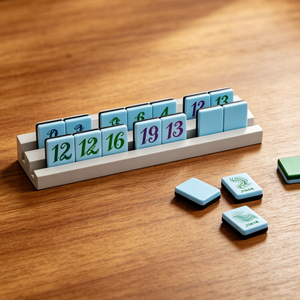 Set Premium di Rummikub Turco con Bordi Lisci, Pezzi Estetici in Acrilico Colore Lavanda Viola, Decorazione per la Casa - Product Image 6