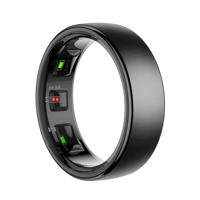 Anillo inteligente con medición de temperatura, frecuencia cardíaca, oxígeno en sangre, monitorización del sueño, registro de pasos y ejercicio R10