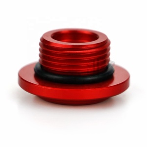 Cubierta de Bloqueo de Llave de Seguridad para Motocicleta, Tapón de Drenaje Antirrobo con Tornillo de Aceite CNC para SUZUKI, 125, DL250, <span class=keywords><strong>GSR</strong></span> 400, <span class=keywords><strong>600</strong></span>, 750, SV650, RV, 200 - Product Image 4