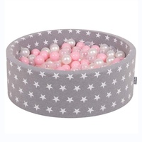 Piscine à balles en mousse à mémoire de forme de qualité supérieure, pliable, écologique, durable, sécuritaire, pour salon, organisateur de jouets, à un seul niveau