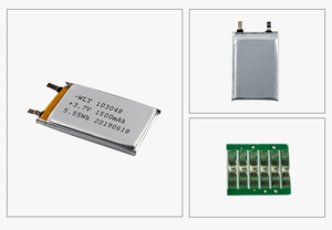 3.7V WLY 충전식 lipo 배터리 103048 1500mah 리튬 이온 배터리 휴대 전화 powerbank - Product Image 4