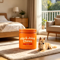 Complément alimentaire à mâcher pour chiens à la glucosamine OEM ODM, pour les hanches et les articulations, améliore la mobilité des chiots aux chiens seniors