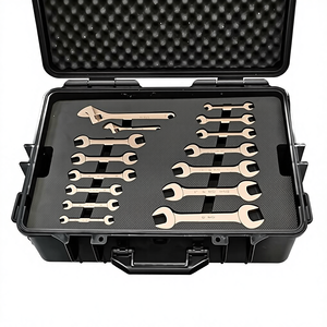 مجموعة أدوات خاصة من الألومنيوم البرونزي غير القابل للشرر، تعمل يدويًا مع حقيبة صلبة ودعم للتصنيع حسب الطلب - Product Image 3