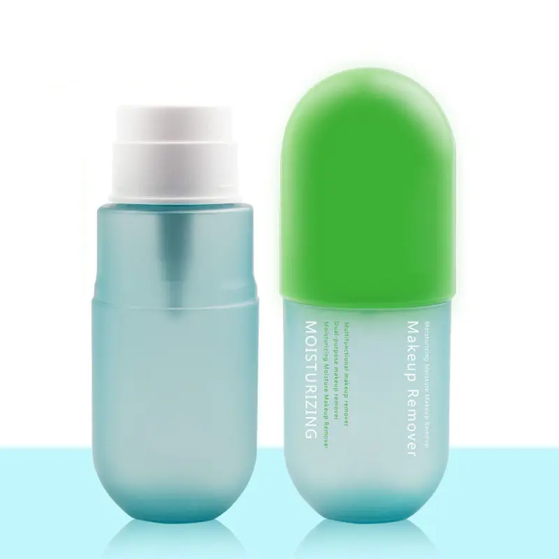 Flacone struccante bottiglia a forma di capsula da 250ml per animali cosmetici