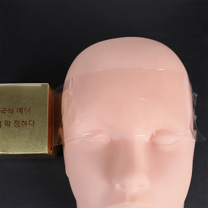 Sınıfı tek kullanımlık meslek bariyer kaş fiyat aksesuarları Wrap dudak kaş Microblad Preserv plastik dövme kapak kalıcı Film