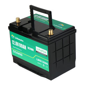 カーバッテリー高CCAメンテナンスフリー<span class=keywords><strong>12v</strong></span> 80ah lifepo4バッテリー - Product Image 5