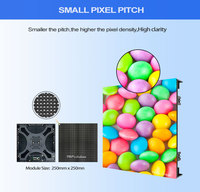 Pantalla LED Gigante Portátil TOPvision de 10 pies x 12 pies, Escenario Flexible para Conciertos al Aire Libre y Educación