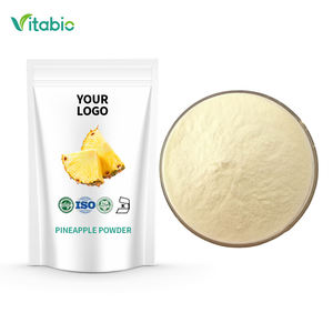 Gefreeze-droogd ananaspoeder, biologisch ananasextractpoeder, vruchtensappoeder voor voedsel, ananasvruchtenpoeder - Product Image 2