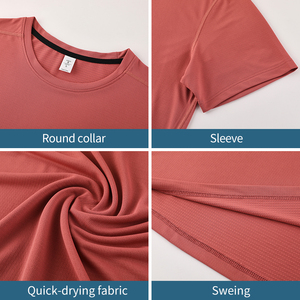 Người Đàn Ông Của Thể Thao OEM/ODM Logo O-Cổ T-Shirt Cho Nam Giới Thoáng Khí Nhanh Chóng-Khô 100% <span class=keywords><strong>Polyester</strong></span> Jersey Mềm Spandex Trắng Giản Dị Phong Cách - Product Image 2