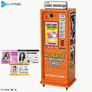 Kiosque photo 24H avec IA pour cartes d'identité, distributeur automatique, écran tactile, impression instantanée, borne selfie, <span class=keywords><strong>machine</strong></span> commerciale à faible coût - Product Image 1