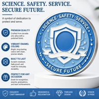 Hersteller von individuellen Logo-Challenge Coins: 3D-Zinklegierung, Gold, Silber, Metall, Emaille, Hartemaille, Sammlermünzen, Samtbox-Verpackung