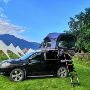 4x4 fuori strada leggera campeggio in alluminio tetto tenda dachzelt auto tetto pieghevole morbido guscio tetto tetto tenda 2 persona