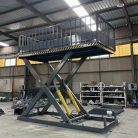 2900kg 3500kg 3800kg Feste Scherenhebebühne Stationäre Scherenhebebühne für Kleine Lager Paletten Be- und Entladung Hebelösung