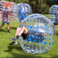 Ballon Zorb en PVC pour adultes, Bubble Soccer, jeux de sport en plein air, ballons rebondissants pour enfants, ballon pare-chocs humain gonflable à vendre