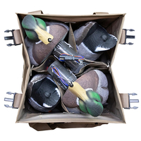Grand sac de rangement camouflage marron pour leurres de chasse (12 compartiments) – Canards et oies