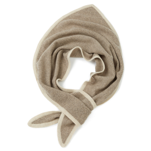 Automne hiver tricoté chaud et confortable triangle creux petite écharpe châle en pur <span class=keywords><strong>cachemire</strong></span> - Product Image 2