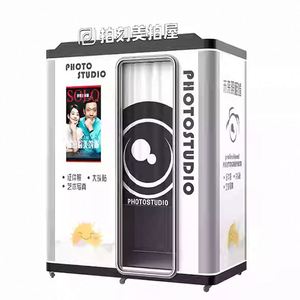 เครื่องถ่ายภาพอัตโนมัติแบบหยอดเหรียญ รุ่น All-In-One Beauty Shooter จากโรงงานโดยตรง พร้อมสติกเกอร์ขนาดใหญ่ - Product Image 5