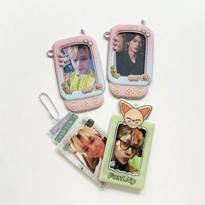 Offre Spéciale – Porte-cartes photo Kpop personnalisé en PVC/acrylique, design sur mesure, carte vierge avec porte-clés, album pour cartes photo - Product Image 2