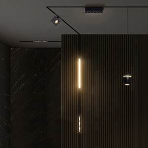 Pny từ bài hát hệ thống đèn chiếu sáng trong nhà Trần Tường ánh sáng bề mặt đèn <span class=keywords><strong>LED</strong></span> theo dõi đường sắt dẫn - Product Image 4