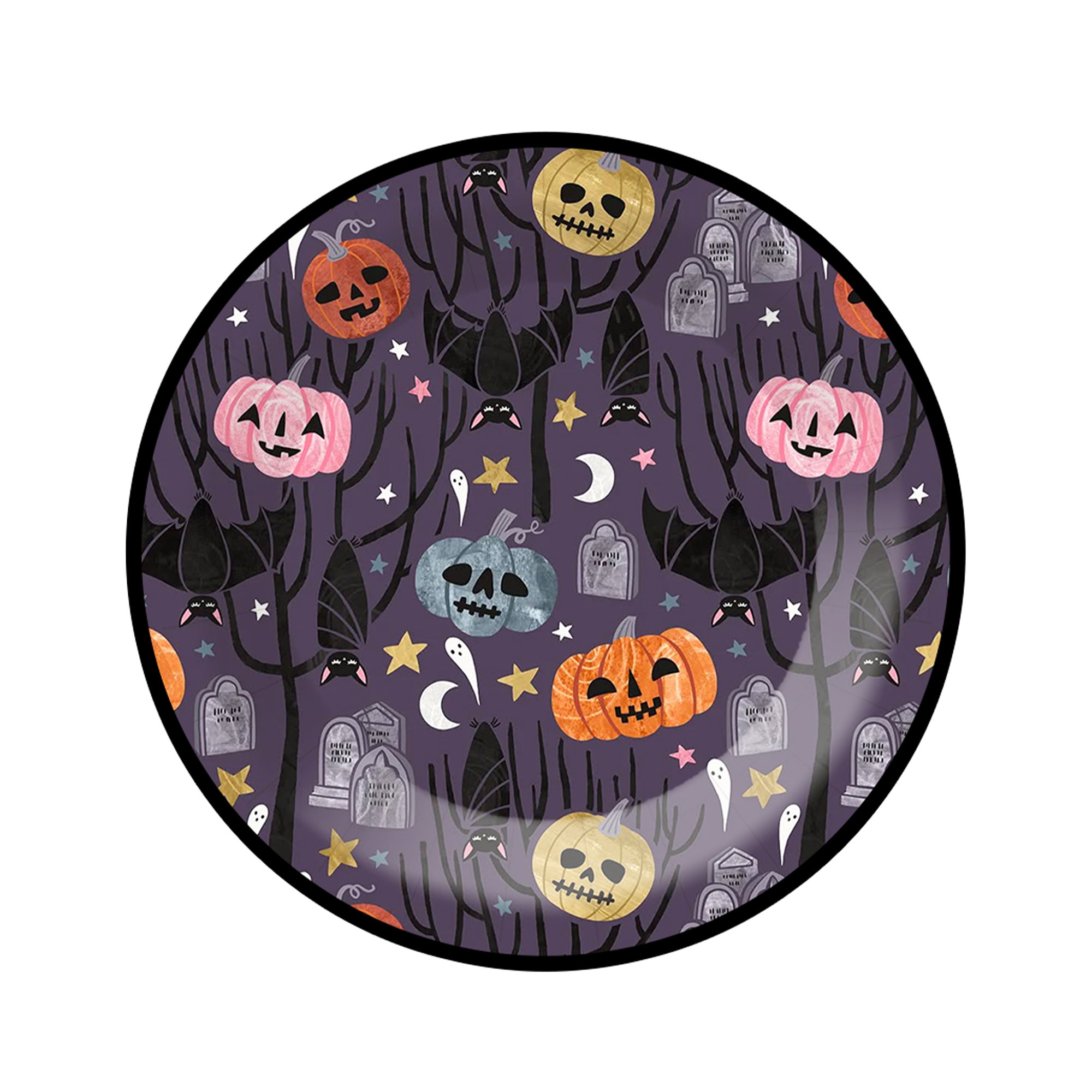 Assiette en carton de 23 cm * 8 unités