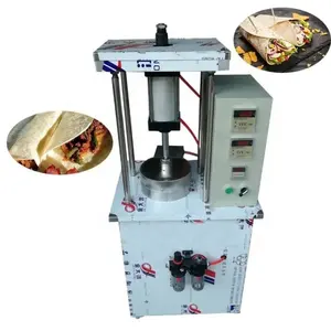 Automatic dough press Stainless steel pizza dough pressing roll tortilla machine press