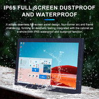 En stock, ordinateur industriel à écran tactile capacitif étanche de 18,5 pouces, résolution 1980*1080, tablette tout-en-un Android