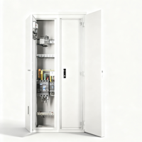 Boîtier de distribution métallique IP65 thermolaqué pour panneaux de commande électrique PLC et distribution d'énergie