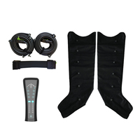 Bottes de compression d'air rechargeables professionnelles, chauffantes, physiothérapie, six modes, trois forces pour la récupération sportive, massage