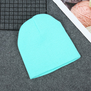 Gorro sin Puños para hombres y mujeres, gorros cortos unisex, gorro <span class=keywords><strong>de</strong></span> calavera - Product Image 3