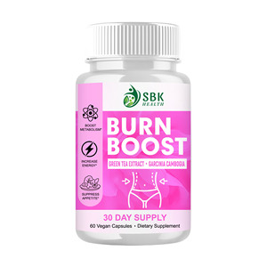 Cápsulas quemagrasas de fábrica con té verde que impulsan el metabolismo y antioxidantes naturales, aumentan la energía y apoyan el apetito, 30 días - Product Image 1