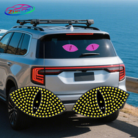 Zuo Chi EMY-B Nouveaux feux décoratifs pour voiture, très demandés, type « Oeil du Diable », éclairage d'ambiance LED, panneau matriciel, éclairage de pare-brise