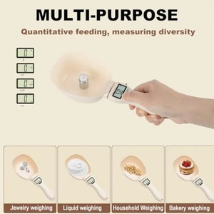 Báscula Digital de Alta Precisión, Cuchara Medidora Electrónica, Cuchara para Pesar Alimentos con Capacidad de 800g, Báscula de Cocina para Café, Repostería y Alimentos para Mascotas - Product Image 6