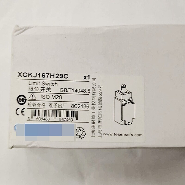 New and Original XCKJ167H29C Limit Switch Micro Switch 240V 3A Stock in Warehouse