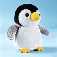 Jouets de bureau personnalisés en peluche super douce, pingouins mignons, rembourrage en coton PP, maille brodée pour soulager le stress, cadeaux d'anniversaire pour enfants