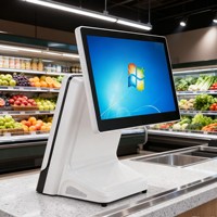 POS-терминал от производителя: настраиваемый цвет, матовое серебро, различные варианты оттенков, для любых сценариев, с возможностью индивидуальной настройки одно- или двухэкранных решений