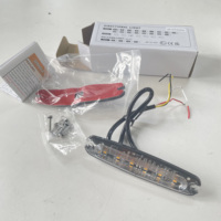 3535 슈퍼 밝은 LED 스트로브 조명 앰버 경고등 차량 슬림 사이즈 R10 R65 CE UKCA 충족 CISPR 25 클래스 3 새로운 조건