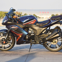 Moteur à essence automatique 150cc/250cc/400cc pour adultes, avec refroidissement à air, moto de course, en ABS