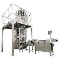 Machine automatique de formage, de remplissage, de pesage, de scellage, d'étiquetage et d'emballage pour céréales et aliments surgelés