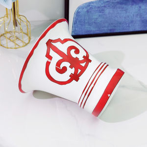 Estilo europeo minimalista alféizar de ventana Boca Grande hueso China florero regalo - Product Image 2