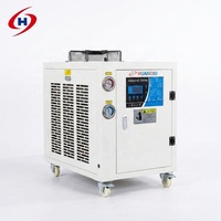 Refroidisseur d'eau industriel Honeywell R22/R410A, système 1PH 220V 1HP, petit refroidisseur d'eau glycolée refroidi par air
