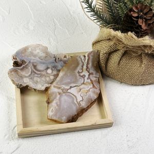 卸売クリスタル 天然石 ピンクフラワーアゲートスラブ 桜瑪瑙スライス クリスタルクラフト用 - Product Image 5