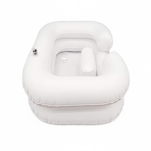 อ่างสระผมแบบเป่าลมสำหรับใช้บนเตียง อ่างแชมพูทางการแพทย์สำหรับผู้พิการ ผู้ป่วย และโรงพยาบาล - Product Image 1