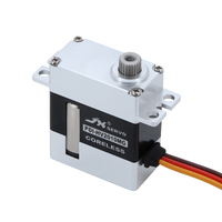Servomoteur numérique mini sans noyau JX Servo PDI-HV2010MG 11,2 kg 0,07 sec 20 g, grand couple, engrenages métalliques, connecteur JR 200 mm, roulements 2BB