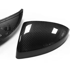 Pour l'approvisionnement exclusif transfrontalier : Nouvelles coques de rétroviseurs/revêtements de marche arrière <span class=keywords><strong>OLIVER</strong></span> en fibre de carbone noire de remplacement - Product Image 1