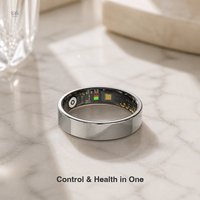 Anneau intelligent de contrôle, tracker de santé et de forme physique, charge magnétique, moniteur de fréquence cardiaque, SpO2, suivi du sommeil pour Android et iOS