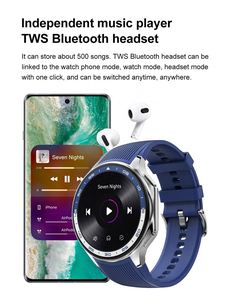 Reloj Inteligente <span class=keywords><strong>DTNO</strong></span>.<span class=keywords><strong>1</strong></span> DT Watch X con Pantalla AMOLED de <span class=keywords><strong>1</strong></span>.43'', Llamadas por Bluetooth, Álbum de Fotos, Reproducción de Música y Video, Grabación de Audio - Product Image 6