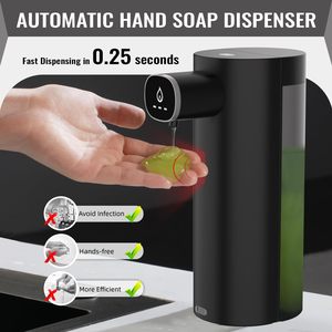 USB-C Display digitale ricaricabile automatico <span class=keywords><strong>Gel</strong></span> sapone Dispenser popolare sensore nero disinfettante per le mani per uso bagno e Hotel - Product Image 2