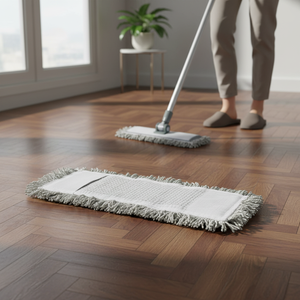 Gizmop 40 cm Modern Dust <b>Mop</b> <b>Microfibre</b> Fabric-- Folding Type Self-Wringer Parquet Flooring-Quick Absorption <b>Mop</b> Cover 20,000+ - Product Image 3