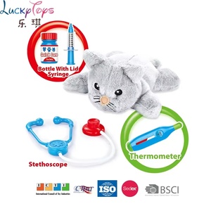 Veterinarian Pretend Play Set for Kids with Pet Exam Table and Medical Tools 8PCS <strong>Animal</strong> Doctor <strong>Toy</strong> for Girls and Boys - Product Image 5