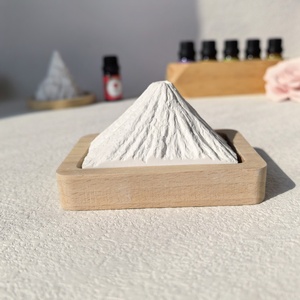 Diffuseur d'arômes décoratif en forme de <span class=keywords><strong>cône</strong></span> de <span class=keywords><strong>volcan</strong></span> du Mont Fuji pour la maison et l'aromathérapie automobile - Product Image 2